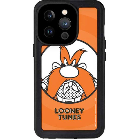 Looney Tunes Yosemite Sam Full iPhone 14 Pro Waterproof Case