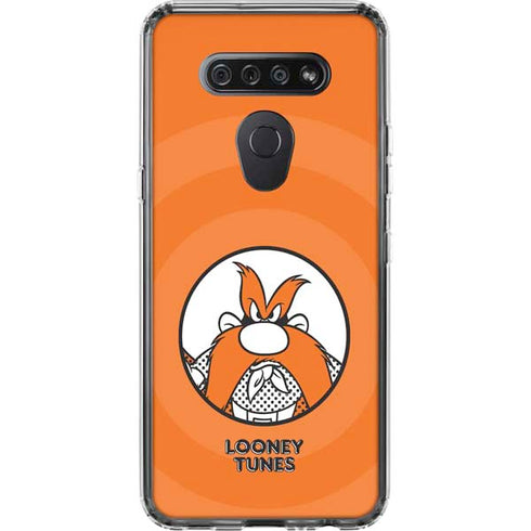 Looney Tunes Yosemite Sam Full LG K51/Q51 Clear Case