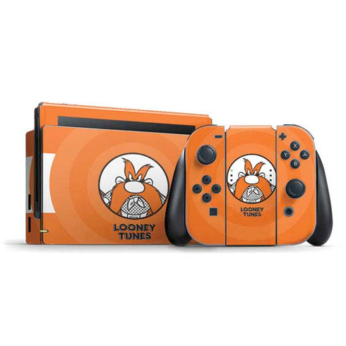 Looney Tunes Yosemite Sam Full Nintendo Switch Bundle Skin