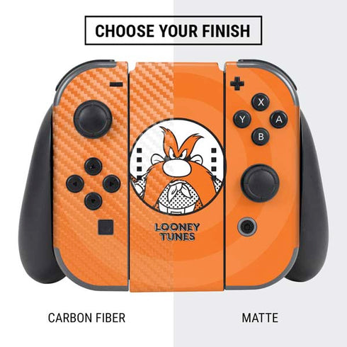 Looney Tunes Yosemite Sam Full Nintendo Switch Bundle Skin