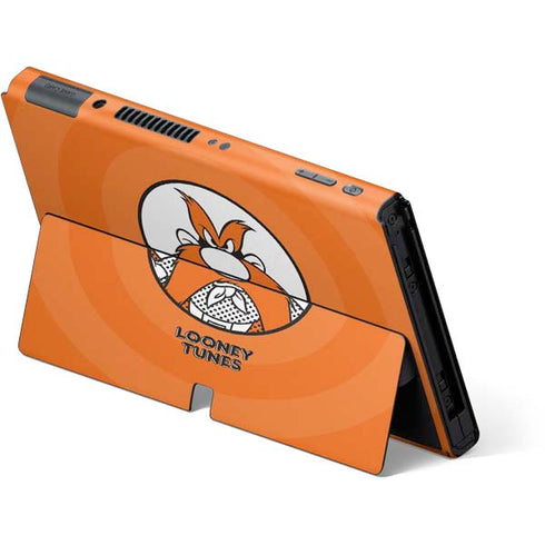Looney Tunes Yosemite Sam Full Nintendo Switch OLED (2021) Skin