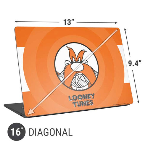 Looney Tunes Yosemite Sam Full Universal Laptop 16in (13 x 9.4in) Skin