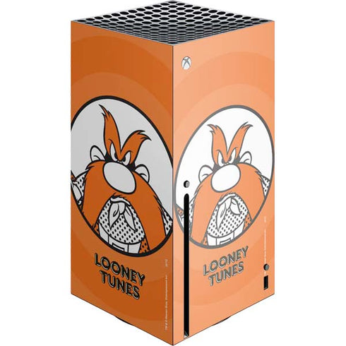 Looney Tunes Yosemite Sam Full Xbox Series X Console Skin