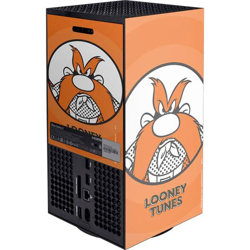 Looney Tunes Yosemite Sam Full Xbox Series X Console Skin