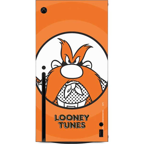 Looney Tunes Yosemite Sam Full Xbox Series X Console Skin