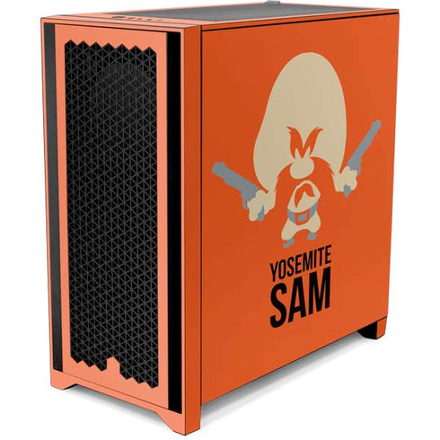 Looney Tunes Yosemite Sam Identity Corsair 4000D Tempered Glass Mid-Tower ATX Case Skin