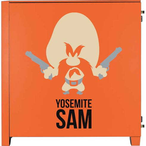Looney Tunes Yosemite Sam Identity Corsair 4000D Tempered Glass Mid-Tower ATX Case Skin