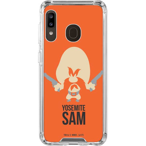 Looney Tunes Yosemite Sam Identity Galaxy A30 Clear Case
