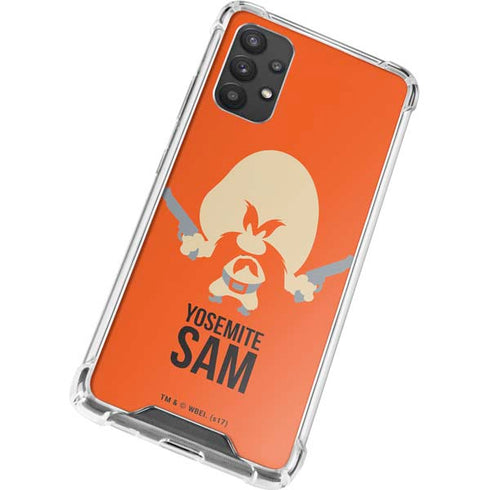 Looney Tunes Yosemite Sam Identity Galaxy A32 5G Clear Case