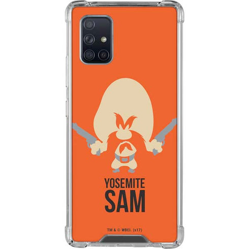 Looney Tunes Yosemite Sam Identity Galaxy A71 5G Clear Case
