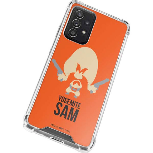 Looney Tunes Yosemite Sam Identity Galaxy A72 5G Clear Case
