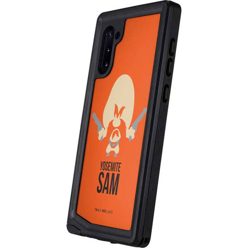 Looney Tunes Yosemite Sam Identity Galaxy Note 10 Waterproof Case