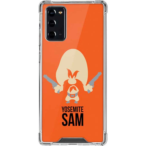 Looney Tunes Yosemite Sam Identity Galaxy Note20 5G Clear Case