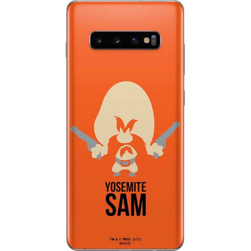 Looney Tunes Yosemite Sam Identity Galaxy S10 Plus Skin