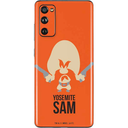 Looney Tunes Yosemite Sam Identity Galaxy S20 Fan Edition Skin