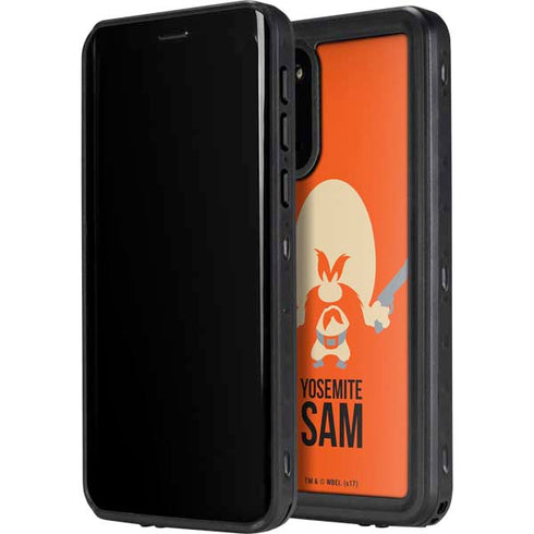 Looney Tunes Yosemite Sam Identity Galaxy S20 Plus Waterproof Case