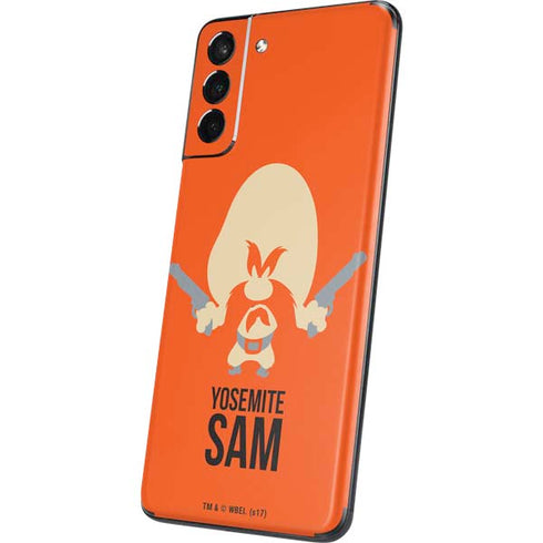 Looney Tunes Yosemite Sam Identity Galaxy S21 Plus 5G Skin
