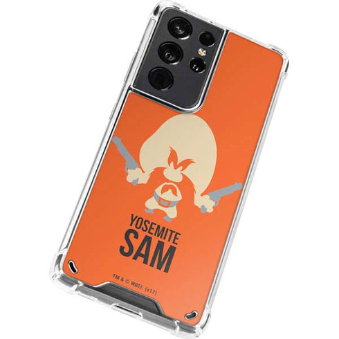 Looney Tunes Yosemite Sam Identity Galaxy S21 Ultra 5G Clear Case