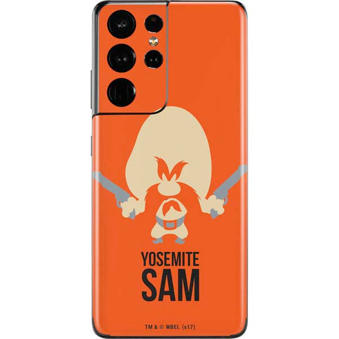 Looney Tunes Yosemite Sam Identity Galaxy S21 Ultra 5G Skin