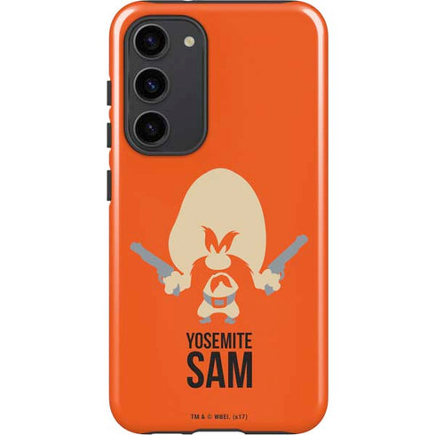 Looney Tunes Yosemite Sam Identity Galaxy S23 Plus Pro Case