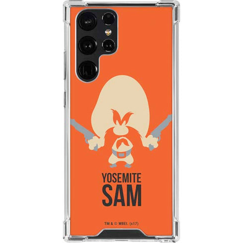 Looney Tunes Yosemite Sam Identity Galaxy S24 Ultra Clear Case