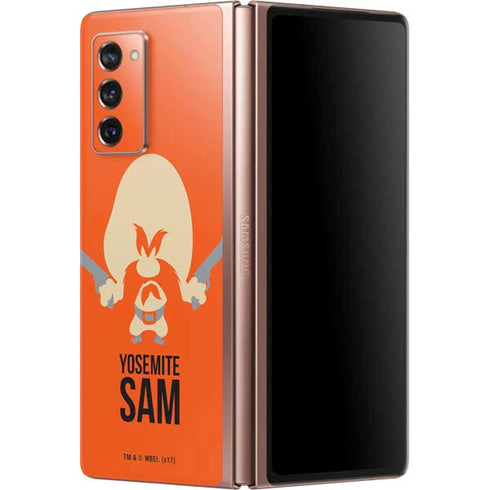 Looney Tunes Yosemite Sam Identity Galaxy Z Fold2 5G Skin