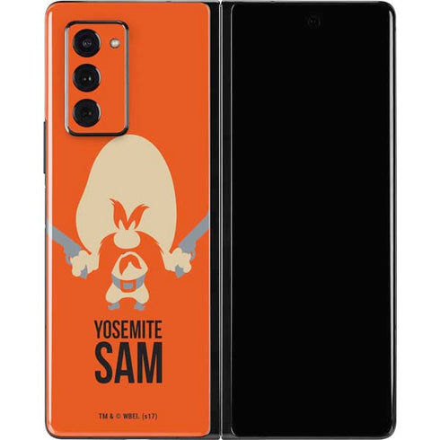 Looney Tunes Yosemite Sam Identity Galaxy Z Fold2 5G Skin