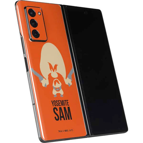 Looney Tunes Yosemite Sam Identity Galaxy Z Fold2 5G Skin
