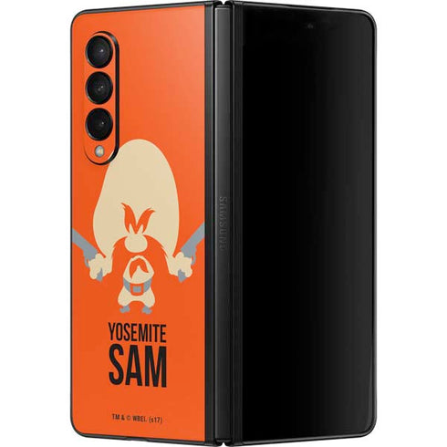 Looney Tunes Yosemite Sam Identity Galaxy Z Fold3 5G Skin