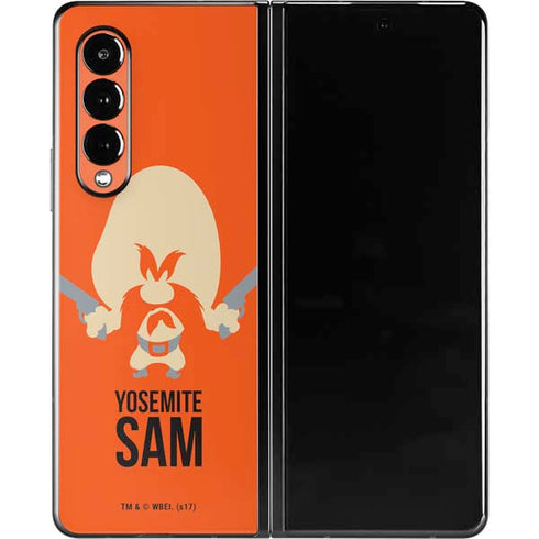 Looney Tunes Yosemite Sam Identity Galaxy Z Fold3 5G Skin