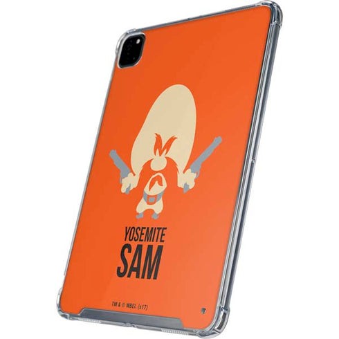 Looney Tunes Yosemite Sam Identity iPad Pro 12.9in (2020) Clear Case