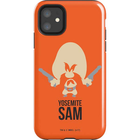 Looney Tunes Yosemite Sam Identity iPhone 11 Impact Case