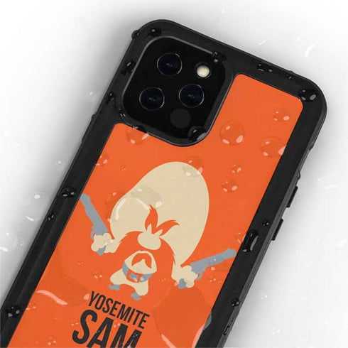 Looney Tunes Yosemite Sam Identity iPhone 12 Pro Waterproof Case
