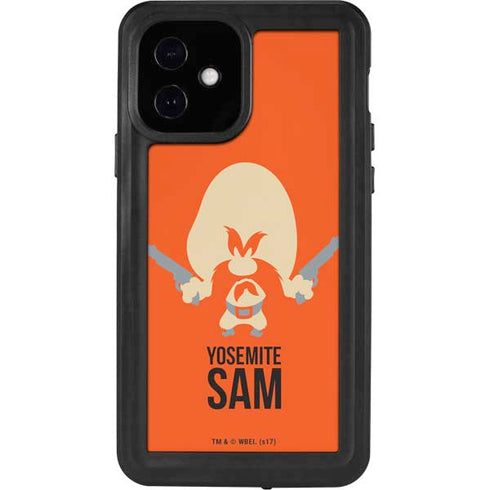 Looney Tunes Yosemite Sam Identity iPhone 12 Waterproof Case