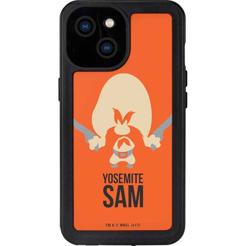 Looney Tunes Yosemite Sam Identity iPhone 13 Mini Waterproof Case