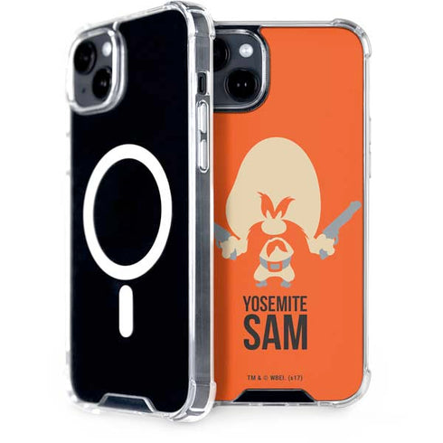 Looney Tunes Yosemite Sam Identity iPhone 15 Plus MagSafe Case