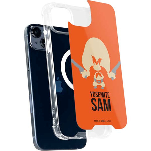 Looney Tunes Yosemite Sam Identity iPhone 15 Plus MagSafe Case