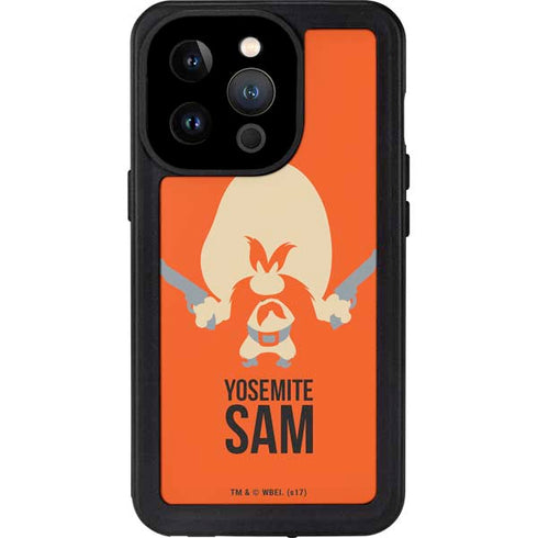 Looney Tunes Yosemite Sam Identity iPhone 14 Pro Waterproof Case