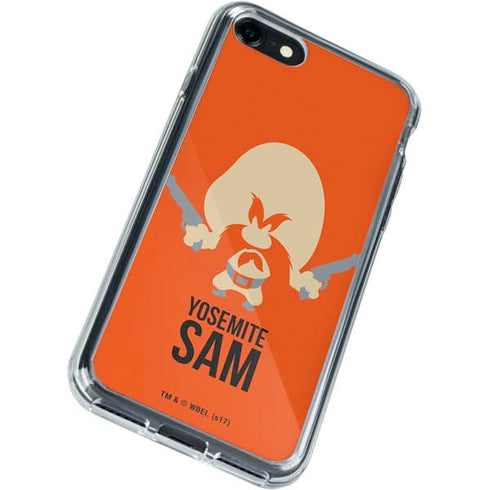 Looney Tunes Yosemite Sam Identity iPhone SE (2nd & 3rd Gen) Clear Case