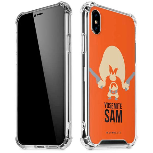 Looney Tunes Yosemite Sam Identity iPhone XS Max Clear Case