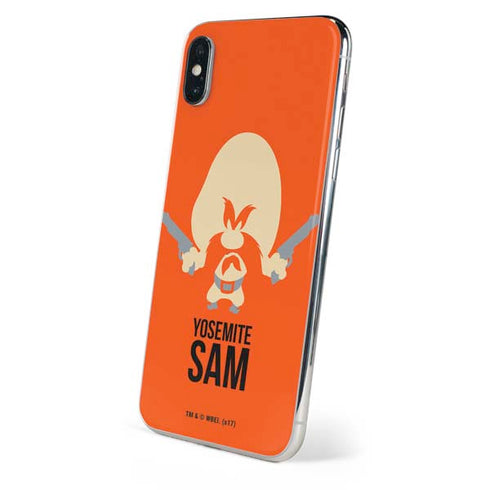 Looney Tunes Yosemite Sam Identity iPhone XS Skin