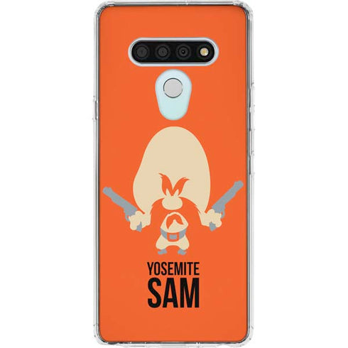 Looney Tunes Yosemite Sam Identity LG Stylo 6 Clear Case