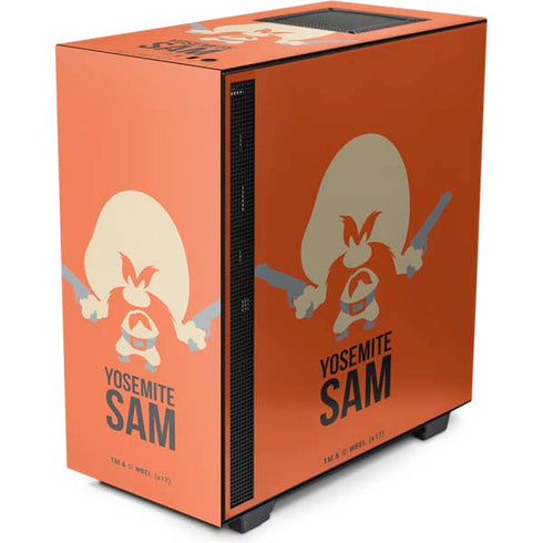 Looney Tunes Yosemite Sam Identity NZXT H510 Compact ATX Mid-Tower Case Skin