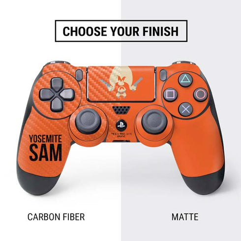 Looney Tunes Yosemite Sam Identity PS4 Controller Skin