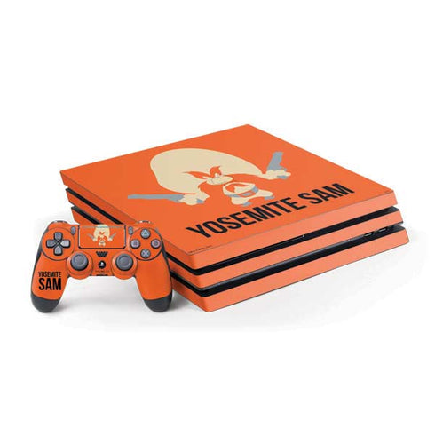Looney Tunes Yosemite Sam Identity PS4 Pro Bundle Skin