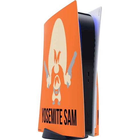 Looney Tunes Yosemite Sam Identity PS5 Console Skin