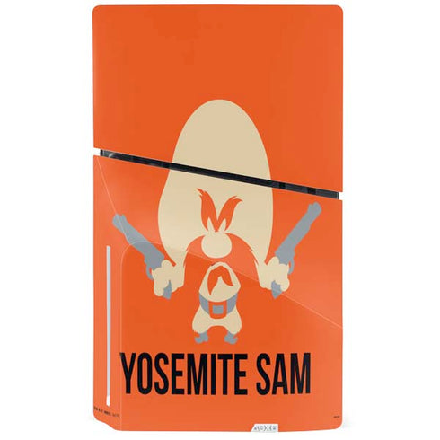 Looney Tunes Yosemite Sam Identity PS5 Slim Disk Bundle Skin