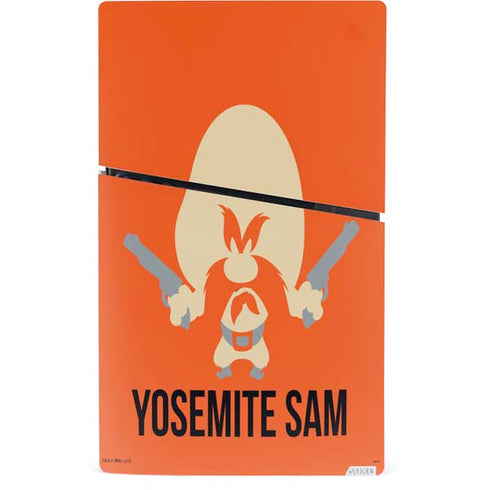 Looney Tunes Yosemite Sam Identity PS5 Slim Digital Edition Bundle Skin