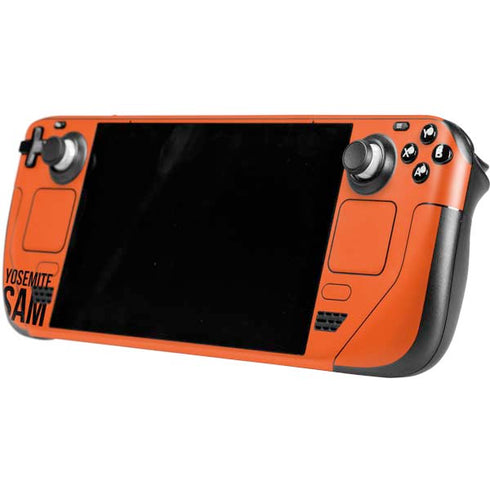Looney Tunes Yosemite Sam Identity Steam Deck Handheld Gaming Computer Skin