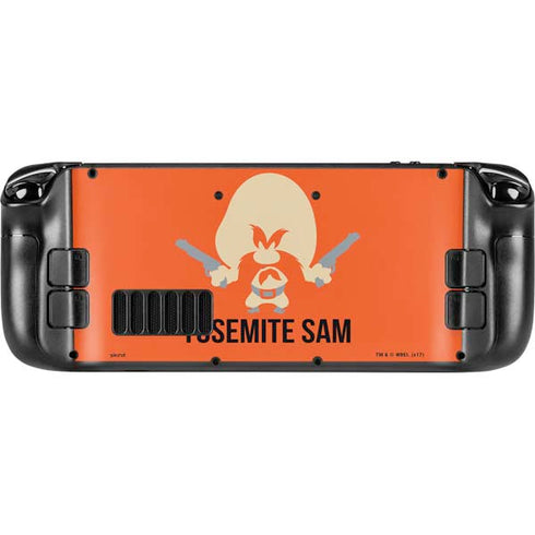 Looney Tunes Yosemite Sam Identity Steam Deck Handheld Gaming Computer Skin